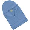somma Travel Origami Accappatoio in MICROSPUGNA Bluette