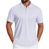 COOFANDY Polo Uomo Estate Sport Maniche Corte Polo Tinta Unita Slim Fit Golf Polo T-Shirt