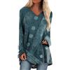 SCBFDI Maglietta Donna Nubilato Taglia Grossa Vacanza Camicia Moda Manica Lunga Morbido