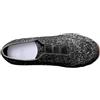 generisch Scarpe da ginnastica da donna eleganti glitter - Sneakers da donna basse scarpe da festa, scarpe da tennis leggere in metallo con paillettes, slip on walking senza lacci, scarpe da corsa