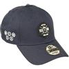 New Era York Yankees MLB Seasonal Basic Nero Berretto 9Fifty Snapback Regolabile