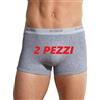 Sloggi Basic Short 2P, Boxer Uomo, Grigio, 6