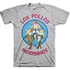 Breaking Bad Officially Licensed Merchandise Los Pollos Hermanos T-Shirt (White)