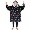 MINECRAFT Felpa Cappuccio Ragazzo Adolescenti, Felpe Oversize Creeper Soffice Coperte Indossabili, Gamer Regalo per Ragazzi