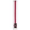 Playwell Cintura bianca in cotone per arti marziali con strisce colorate - (karate, judo, taekwondo)