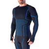 Risalti Maglia Termica Uomo Manica Lunga Merino Tech - Maglie Termiche Uomo a Compressione in Lana Merino, Intimo Termico Uomo Invernale, Termica Uomo Senza Cuciture - Made in Italy