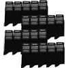 Occulto calzini neri donna pacco da 10-20 (modello: Hermine)