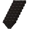 Sloggi Slip Bassi Uomo Men Basic Mini 8P, Nero 8
