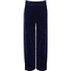 REAL LIFE FASHION LTD Pantaloni a palazzo da donna in velluto con tasca in velluto, lunghezza intera, vita elasticizzata, gamba larga, pantaloni a palazzo in velluto, abbigliamento invernale caldo, per feste di Natale