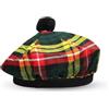 YAS Designer YAS Cappello scozzese Tam o' Shanter Tammy Jimmy cappello piatto in molti tartan