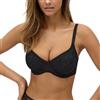YSABEL MORA Reggiseno con capienza con Ferretto Imbottito in Pizzo Nero