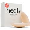 NEATS Copricapezzoli Invisibili Riutilizzabili Senza Adesivo | Copricapezzoli in Silicone Grippy, Nipple Cover Donna Ultra Sottile per Abiti Schiena Nuda, Senza Spalline e Tessuti Aderenti