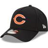 New Era NFL Berretti Football Americano Cappello Cappellino da Baseball Visiera Curva Regolabile 9Forty A-Frame Nero