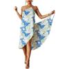 maxToonrain Costume da bagno estivo da donna, in chiffon, con nappe, copricostume da bagno da spiaggia, per donna