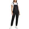 Kdtoll Salopette Donna Jeans in Denim Oversize, Pantaloni Lunghi con Spalline Regolabili e Tasche, Tinta Unita, Stile Casual per Lavoro e Tempo Libero