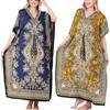 Tengru Lifestyle Kaftano da donna a tunica, kimono, maxi, Dashiki, africano, caftano, taglie forti, confezione da 2, Tl-gm-by, taglia unica