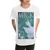 Rolling Stones The T Shirt Retro Mick Jagger Live Nuovo Ufficiale Uomo Bianca
