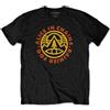 Rock Off officially licensed products Alice in Chains T Shirt Pine Emblem Band Logo Nuovo Ufficiale Uomo Nero