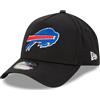 New Era NFL Berretti Football Americano Cappello Cappellino da Baseball Visiera Curva Regolabile 9Forty A-Frame Nero