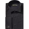 Jack Martin London Jack Martin - Camicia Smoking con Collo ad Ala - Camicia Slim Fit per Eventi Formali