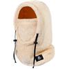 Gisdanchz Passamontagna, Balaclava Ski Mask Scaldacollo Donna Uomo, Tessuto in Pile