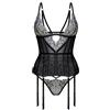 LOVE YOU SEXY Corsetti da donna in pizzo con cintura per calzini e pantaloni