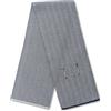 LumiSyne Sciarpa Uomo Invernale Motivo a Spina Di Pesce Facile Da Tirare Per Passare Sciarpa Collare Incrociato Stile Formale Casual Tweed Misto Cotone Caldo Fazzoletto Da Collo Accessorio Di Moda