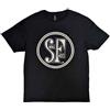 Rock Off officially licensed products Small Faces T Shirt Band Logo Nuovo Ufficiale Uomo Nero Size XL
