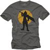MAKAYA T-Shirt Nerd Uomo - Maglietta con Frasi Divertenti - I Decided TO Live for Both of US - Fantasy