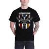 System Of A Down T Shirt Eagle Crest Band Logo Ufficiale Uomo Nero
