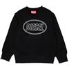 Diesel Felpa girocollo da ragazzo con logo