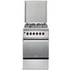 De Longhi DL554EX2 cucina a forno elettrico 4 fuochi 52 L inox