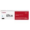Canon 075 H Cartuccia Toner Originale Ciano