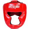 SZLIFE Casco da Protettivo con Struttura Ergonomica Imbottitura in Schiuma Protezione per Mento E Guance Adatto a Allenamento di Muay Thai Pugilato Sport da