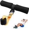 GOEDCH Hamstring Regolabile Curl Strap: Ausilio per Sit-Up, Dispositivo di Allenamento per Gambe e Addominali, Cinghia Portatile per Curl per i Muscoli Posteriori Della Coscia per Fitness Domestico