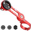 Wiffe Supporto per computer per biciclette, staffa per tachimetri per bici | Adattatore staffa luce bici; leghe di alluminio; supporto regolabile per computer; biciclette da strada; facile da installare