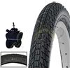 Union EBB16NEU 1 COPERTONE + 1 Camera d'Aria 16 x 1.75 47-305 City Bike Pneumatico Bici Bambino