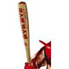 FIESTAS GUIRCA | Mazza da Baseball Gonfiabile Halloween (75 cm) - Accessorio per Costume da Clown Assassino, Animatore, Carnevale, Oktoberfest, Feste Sportive, Uomo Donna Bambino - Marrone