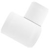 BRIGHTFUFU Polsino Sportivo Compressivo Protettivo per Polso, Cotone Pettinato | Elastico Cuscinetto, Confortevole e Traspirante, per Calcio e Tennis, Bianco, in Spandex