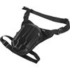 HAPINARY Nera Borsa da Gamba in EVA e Poliestere per Moto | Zaino per Motociclisti, Marsupio da Viaggio e Borsello da Gamba Moto, Accessori Viaggio Moto