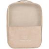Ciieeo Borsa Porta Scarpe da Viaggio per Esterni, Tessuto Oxford, Khaki | Capienza Ampia, Leggera e Resistente Agli Strappi, Protegge le Scarpe, Pratica per Bagaglio e Uscite