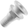 TWTCZOZ Thru Hull Fitting Passascafo Plastica per Collegamento Tubo Pompa Sentina con Struttura Solida per Resistere All'esposizione Marina Adatto Barca Sport