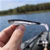 Generic 10 cm 6.5G Hollow Belly Frog Soft Lure Bionic Swim Bait Rainbow Azione realistica per la pesca d'acqua dolce e salata