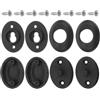 HOOTNEE 2 Set Fibbia a Sgancio Rapido per Muta Subacquea, Nero | Connettore per Neoprene, Acciaio Inox e Plastica, Compatibile Abbigliamento da Immersione, Uso Subacqueo