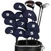 Generico Head Covers for Golf | Clubs Embroidered Club Label Corresponding Number | Golf Driver Headcover, Fits Most Clubs, Golfing Accessories