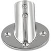 FACAIIO Base rotonda da 22 mm per barca a vela Yacht Rail | Robusto design verticale, robusto supporto per corrimano, presa sicura per l'equipaggio, maggiore sicurezza della nave