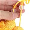 Fabater Spada Tai Chi Nappa, Seta Ghiaccio, Stile Corto, 2 Colori | Accessorio per spada Kung Fu, seta di ghiaccio liscia, per palestra di arti marziali, decorazione portachiavi, uso personale