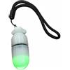Baoblaze Luce Segnalazione Subacquea Luce Subacquea Faro Sub Luce Marker LED Beacon Immersione LED Alta visibilità Lampeggiante Impermeabile 100m con Cordino, Verde