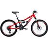 Tecnobike Shop Magik bike Twentyfour Full 24 MTB Ragazzo, 21 Velocità Shimano, Full Suspension, Freni a Disco Anteriore e Posteriore, Cerchi in Alluminio, Telaio Acciaio