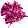 GLEAVI 2 Pezzi Pompom da Cheerleading Multifunzionale Manico, in PVC ABS | Incontri Sportivi e Celebrazioni, Riutilizzabile, Colori Vivaci, Accessorio Portatile per Danza